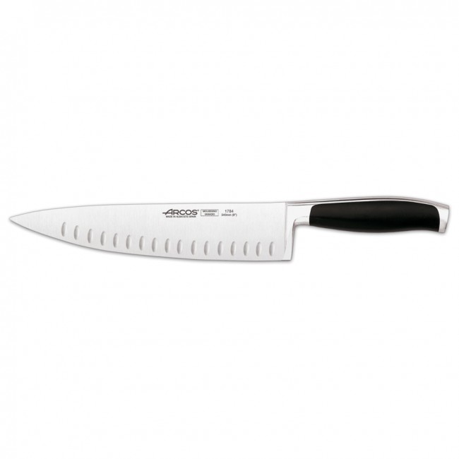 Couteau chef / Eminceur - lame inox Nitrum 24cm - A l'unité