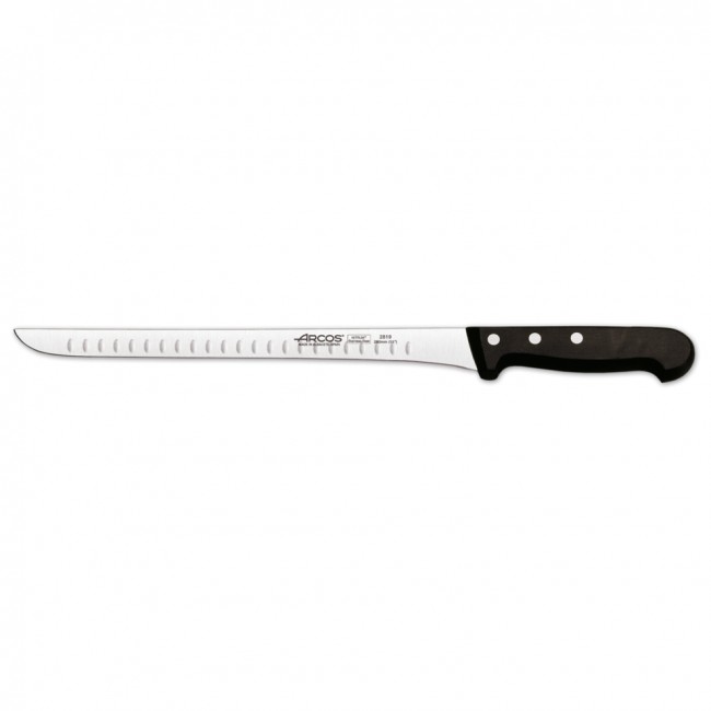 Couteau à jambon - lame alvéolée inox Nitrum 28cm - A l'unité