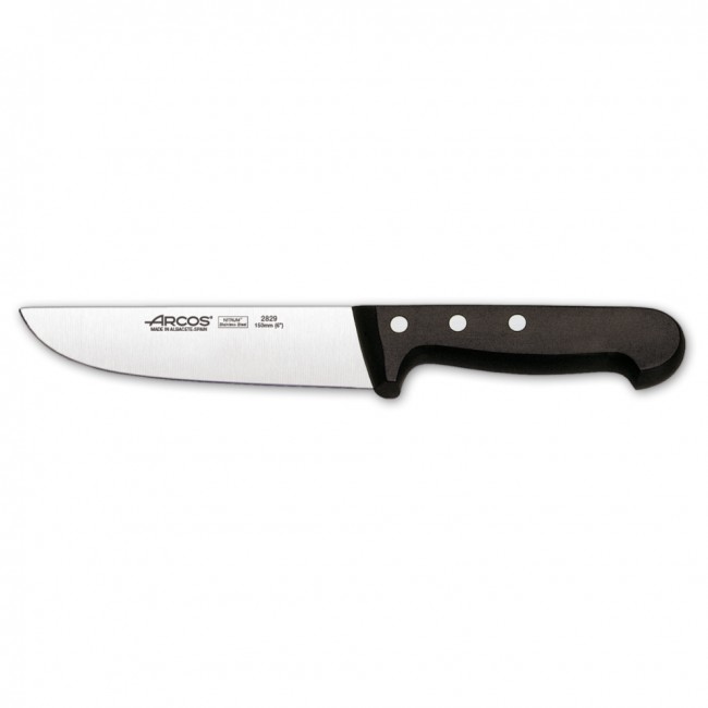Couteau de boucher - lame inox Nitrum 15cm - A l'unité