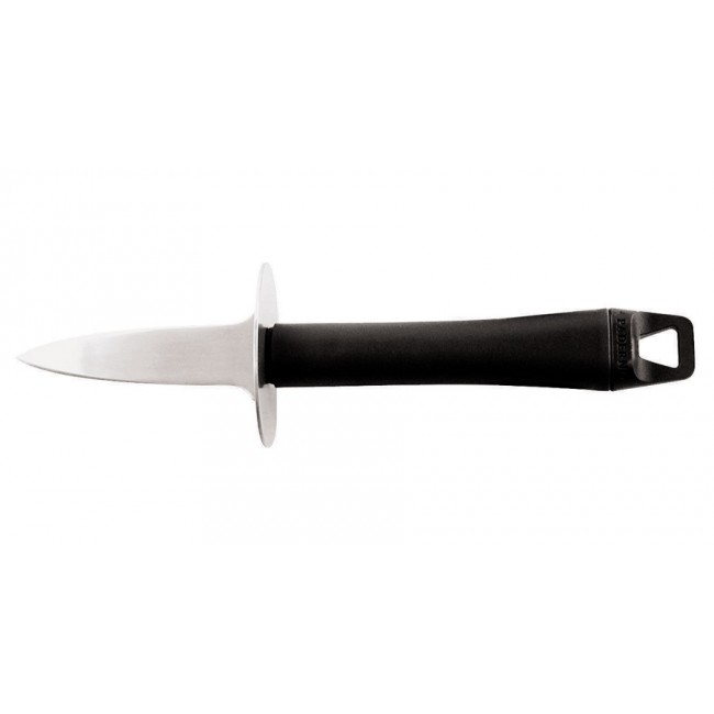 Couteau à huîtres à garde - Lame fine - 20,5cm - Inox 18/10 - Paderno