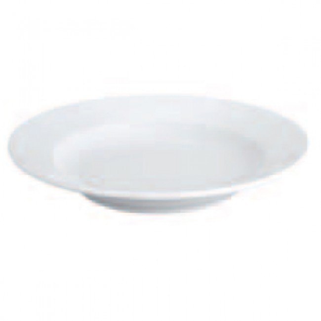 Assiette creuse ronde 23cm blanche en porcelaine - Paris - Pillivuyt