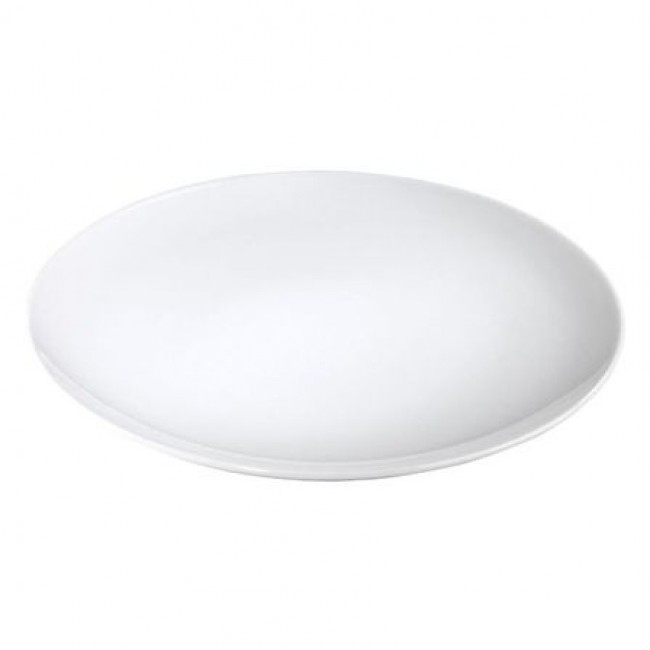 Assiette plate ronde blanche 26,5cm en porcelaine - Louna - Pillivuyt