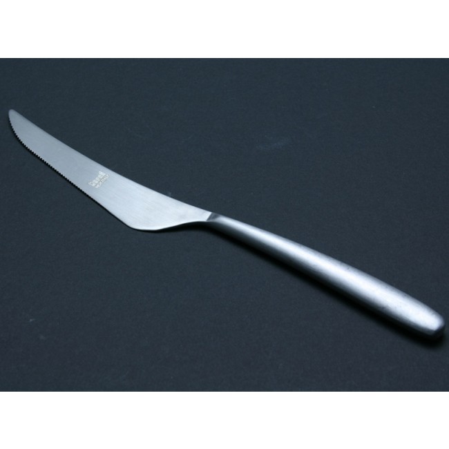 Couteau de table en inox 18/10 - Lot de 6 - Avangarde brossé Ice - Mepra