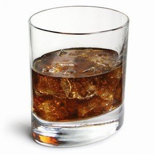 Gobelet forme basse / ovale - verre à whisky 26cl - Lot de 6 - Veronese - Luigi Bormioli