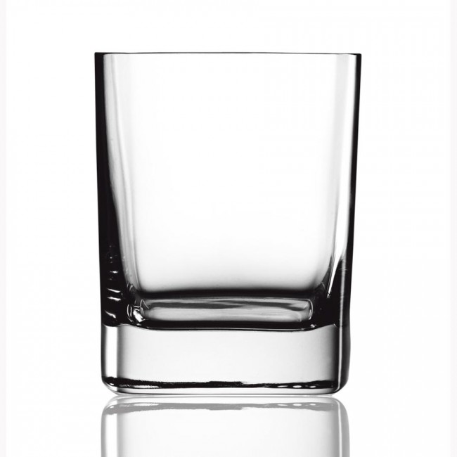 Gobelet forme basse / carrée - verre à whisky 24cl - Lot de 6 - Strauss - Luigi Bormioli