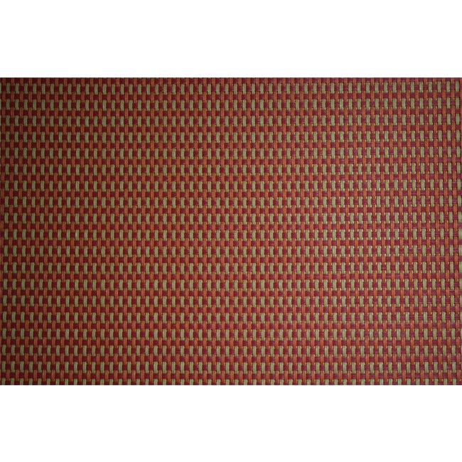 Set de table polyester 42x33cm - Rose-Orange