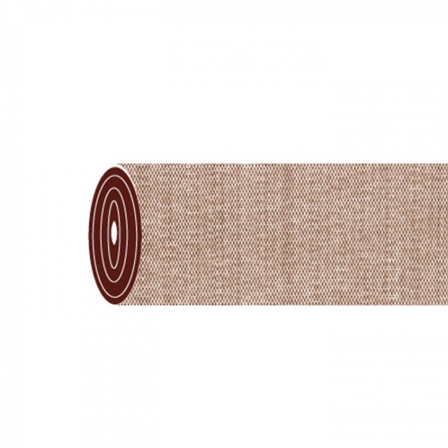 Nappe de table chocolat textile non tissé - rouleau de 24m x 120cm - Nappes jetables - AZ boutique
