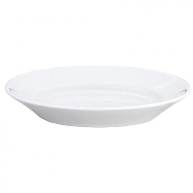 Plat oval blanc 33x23,3cm en porcelaine - Pillivuyt