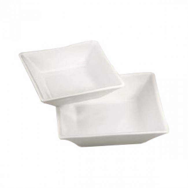 Ravier carré blanc 11x11cm 15cl en porcelaine - Quartet - Pillivuyt
