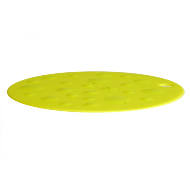 Dessous de plat rond silicone vert avec diamètre 18cm - Silicone - Cosy &  Trendy